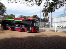 Ônibus elétrico da Scania é avaliado na UNESP