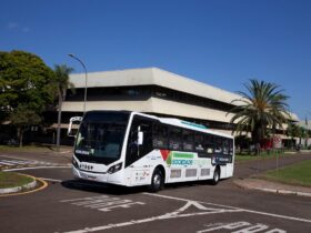 Ônibus movido a biometano é avaliado no transporte urbano de Londrina