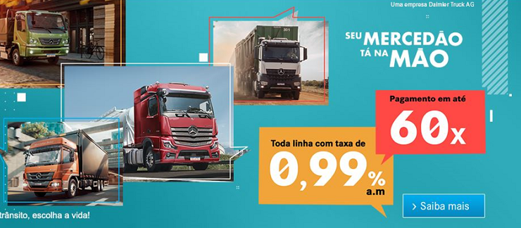 Mercedes-Benz faz ação comercial “Seu Mercedão tá na mão”