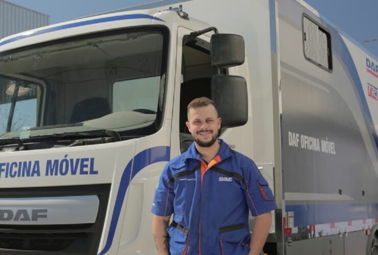 DAF Oficina Móvel oferece menor custo de reparo