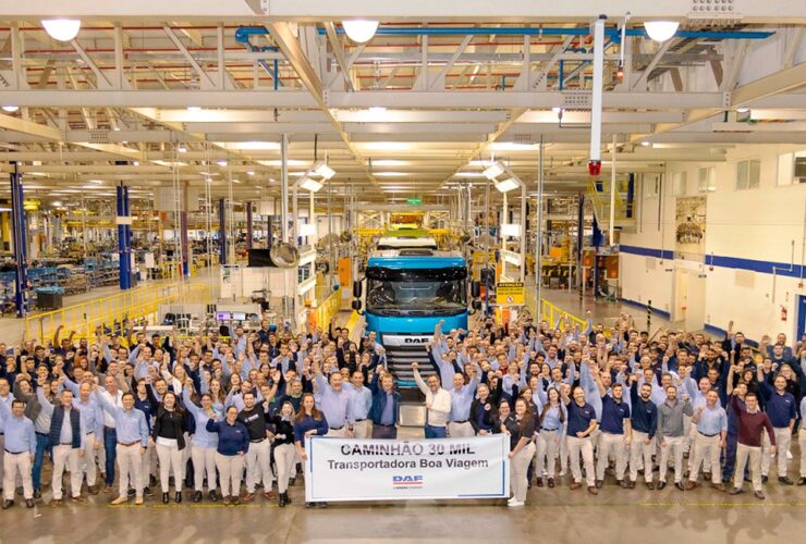 DAF registra 30 mil caminhões produzidos no Brasil