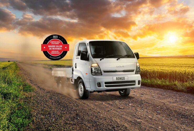 Pelo 3º ano consecutivo, Kia Bongo é o utilitário de carga mais valorizado