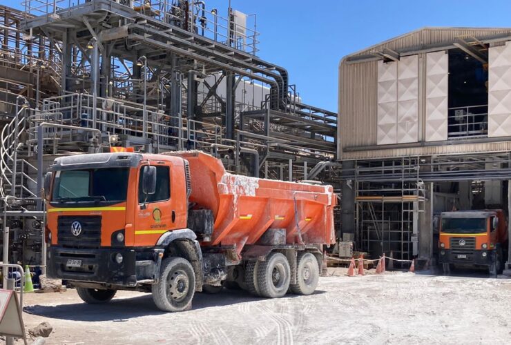 Caminhões da VWCO atuam condições extremas no Chile