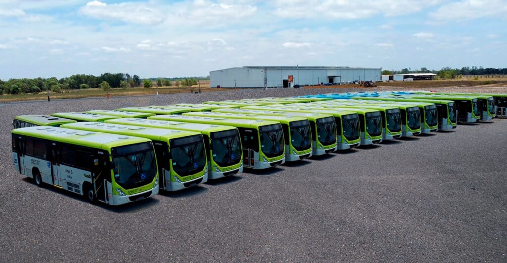 Fabricante entrega, até fevereiro, 473 ônibus Torino para a BsBus Mobilidade,

no Distrito Federal