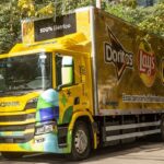 caminhão elétrico Scania P25 6x2