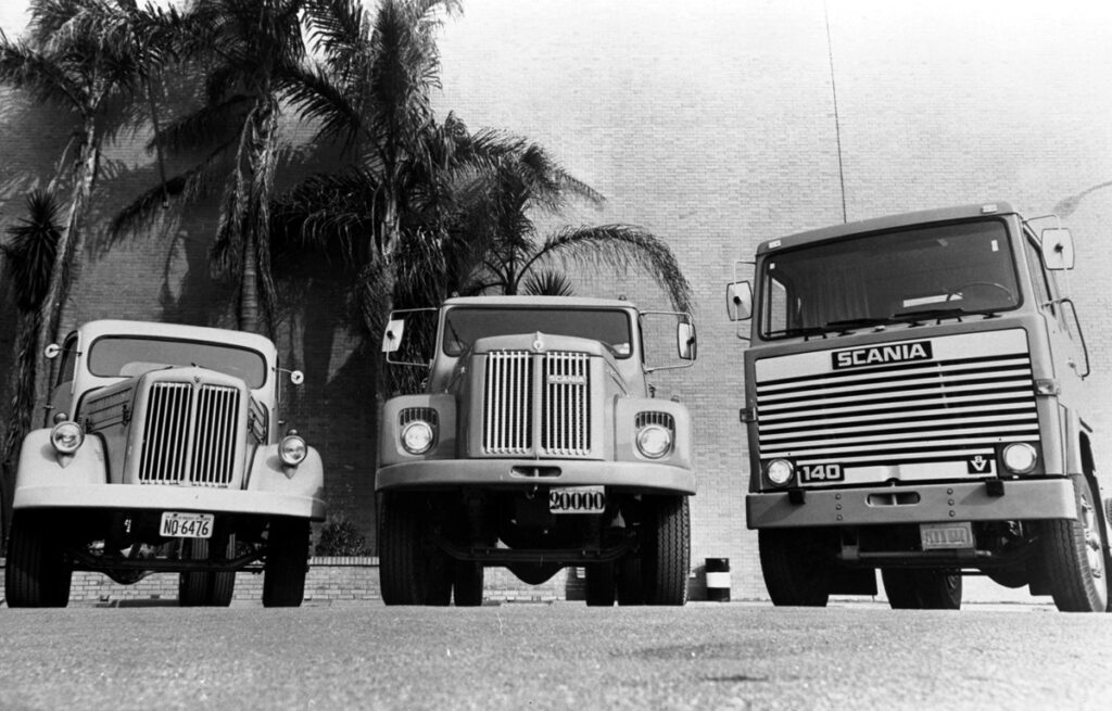 Scania L55, L75 e LB140 em 1970