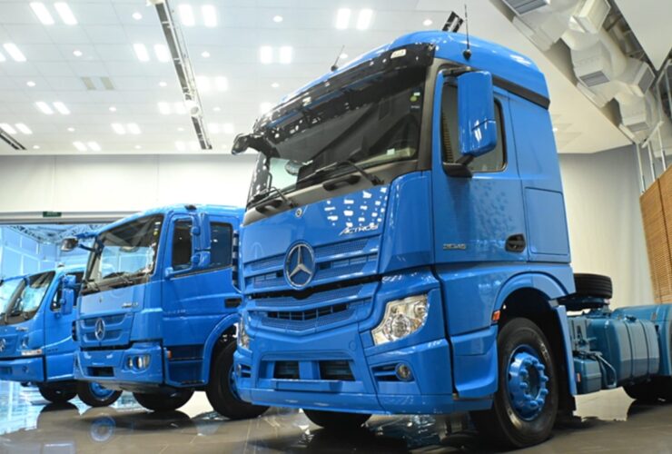 Braspress adquire 135 caminhões Mercedes-Benz para ampliação e renovação de frota