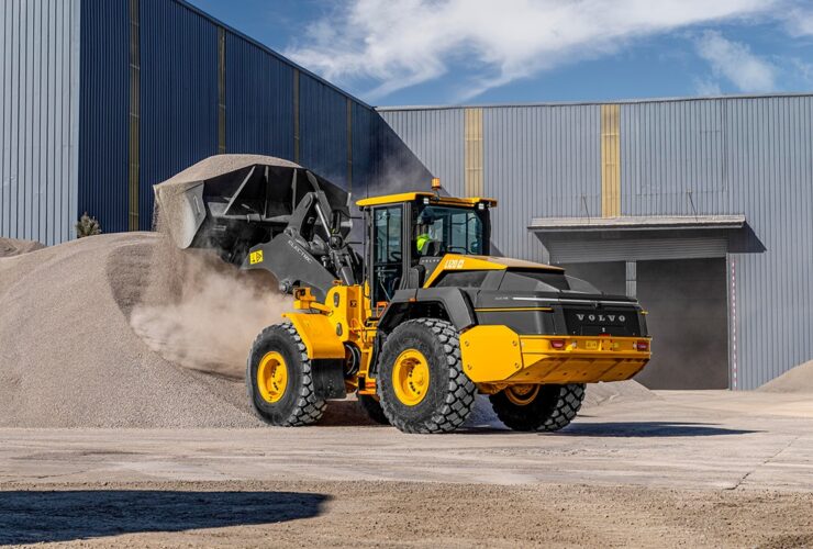 Volvo CE exibe na M&T Expo a carregadeira L120 Electric
