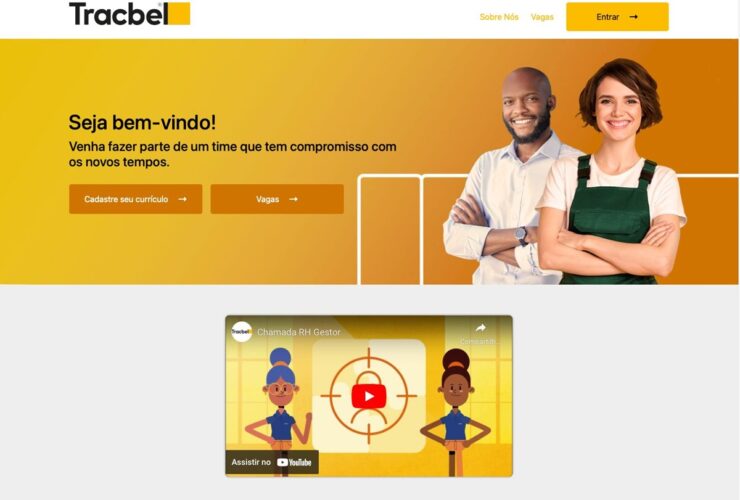 Tracbel cria portal de vagas de trabalho; são 80 oportunidades no Grupo no Brasil inteiro