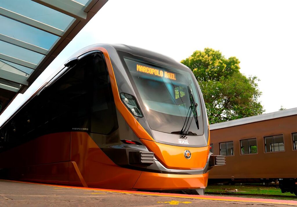 MARCOPOLO RAIL APRESENTA PROSPER HYBRID NO SEMINÁRIO VLT - MOBILIDADE E REQUALIFICAÇÃO URBANA