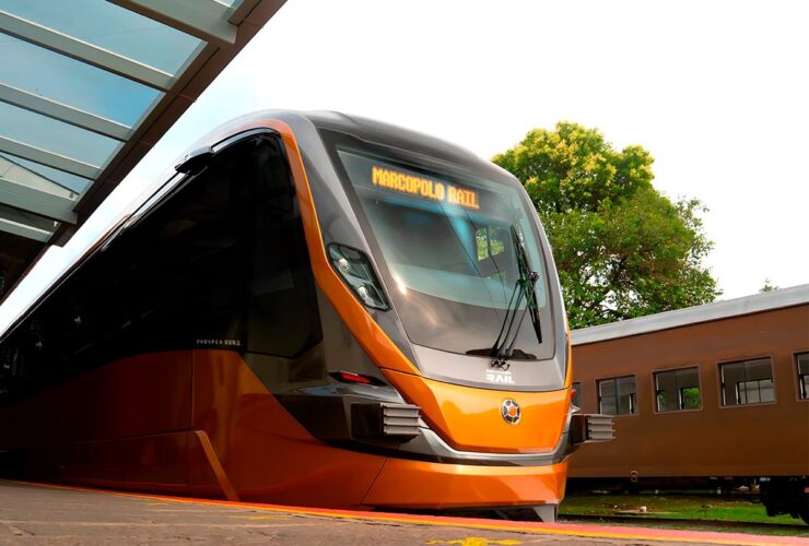 MARCOPOLO RAIL APRESENTA PROSPER HYBRID NO SEMINÁRIO VLT - MOBILIDADE E REQUALIFICAÇÃO URBANA
