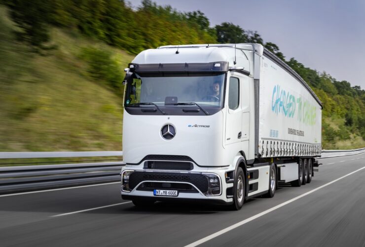 eActros 600 da Mercedes-Benz Trucks realiza jornada de teste mais extensa da história da empresa