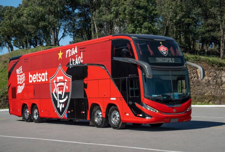 Onibus Marcopolo Paradiso do Esporte Clube Vitória
