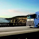 XCIENT e caminhão da Hyundai movido a hidrogênio