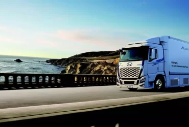 XCIENT e caminhão da Hyundai movido a hidrogênio