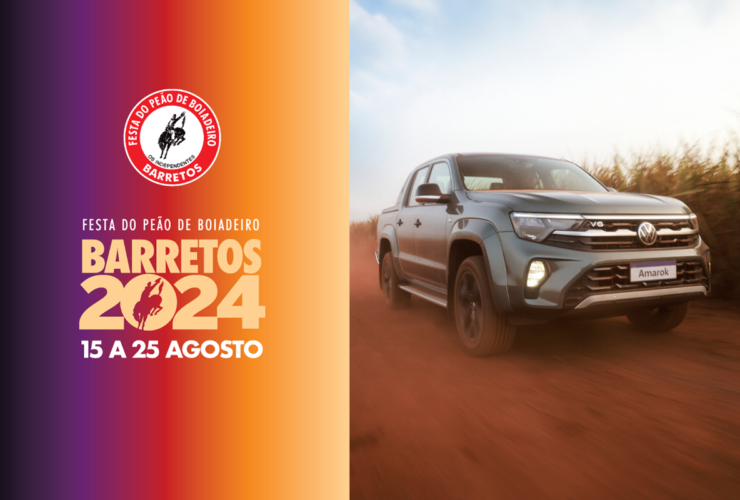 Nova Amarok é o carro oficial da Festa do Peão de Barretos