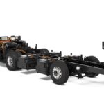 Volvo lança no Brasil o BZR, chassi de ônibus elétrico versátil