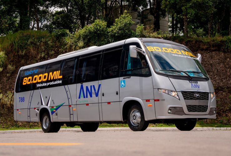 Volare comemora 80 mil veículos produzidos e reforça liderança no segmento de micro-ônibus