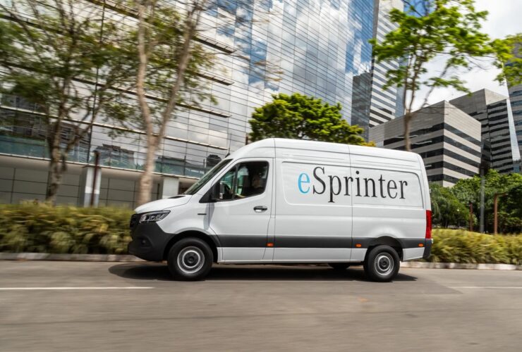 Evento traz o furgão elétrico eSprinter 420 e oferece atendimento especializado ao público