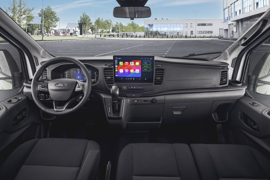painel da Nova Ford Transit 2026