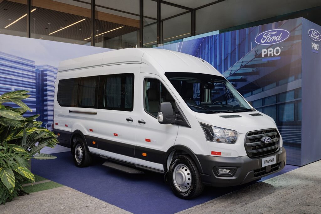 Nova Ford Transit Vidrada 2026