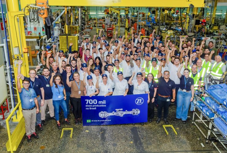 ZF eixos produzidos Brasil