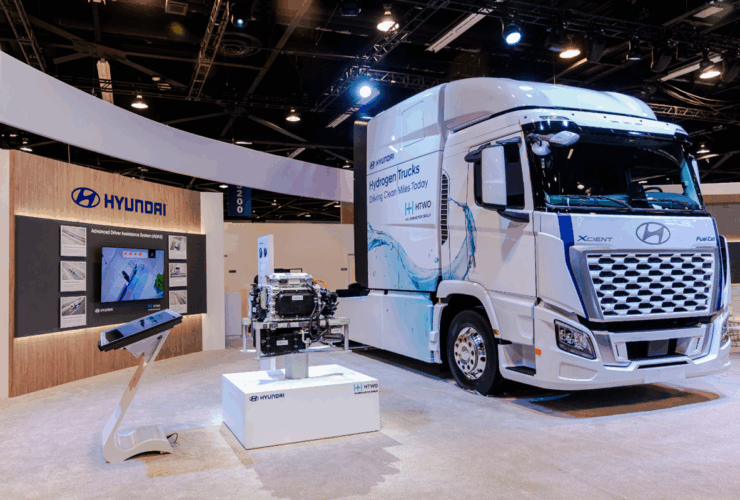 Hyundai Motor apresenta o novo caminhão XCIENT Fuel Cell avançado com sistema de célul