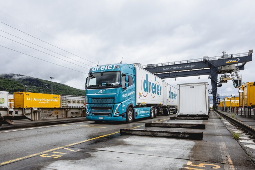 Volvo FH Elétrico na Europa