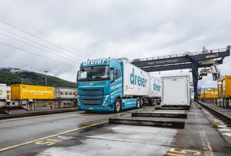 Volvo FH Elétrico na Europa