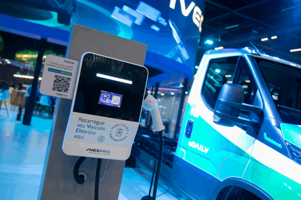 IVECO eDaily elétrica, a van 100% elétrica da linha Daily.