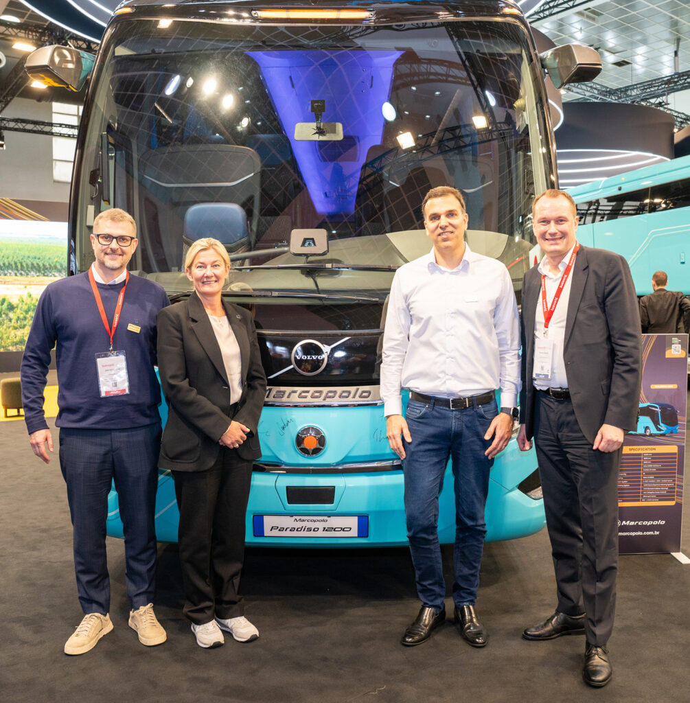 A celebração Marcopolo e Volvo que moldará o transporte europeu