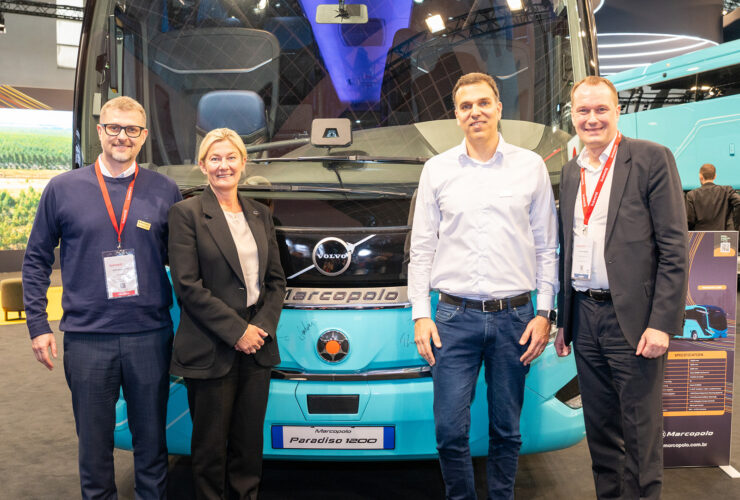 A celebração Marcopolo e Volvo que moldará o transporte europeu