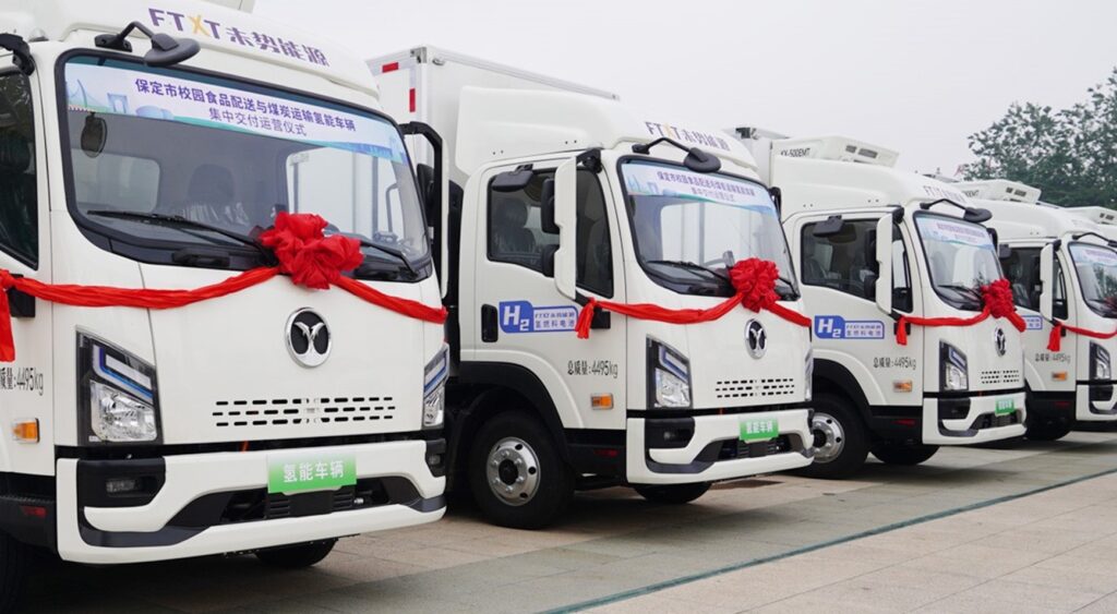 tecnologia de célula a combustível GWM FTXT caminhões