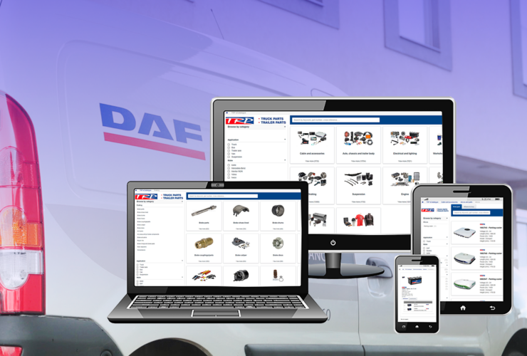 PACCAR Parts projeta crescimento de 20% no DAF Webshop neste ano