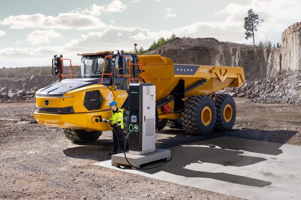 Volvo CE A30 Electric e A40 Electric