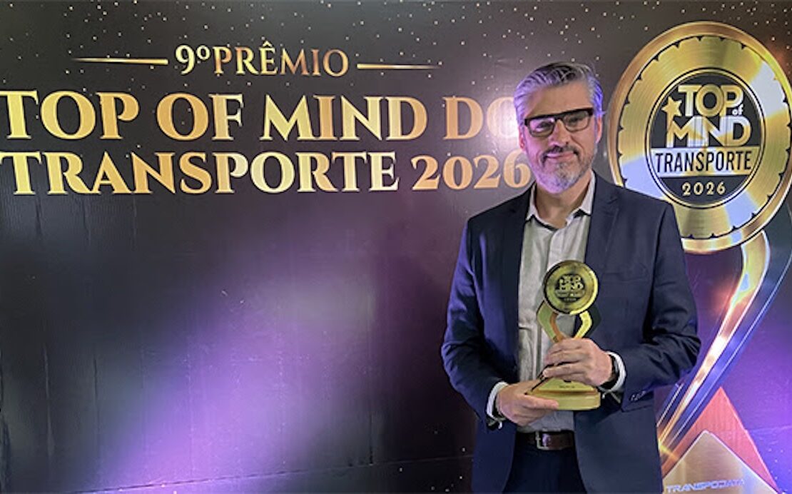 Reconhecimento reforça a consistência da marca em um dos mercados mais técnicos e competitivos do transporte