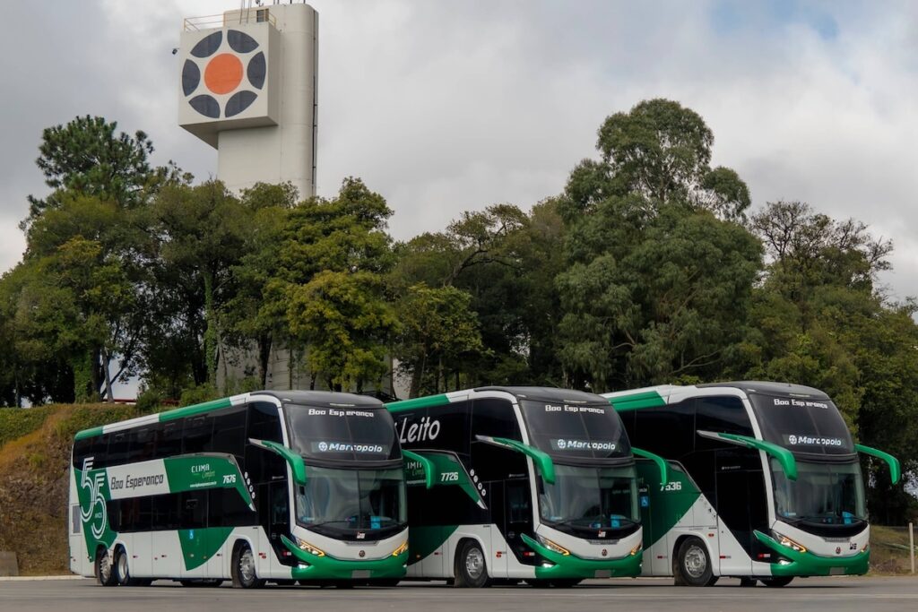 Operadora passa a contar com novas unidades Paradiso G8 1800 Double Decker e Paradiso G8 LD 1600