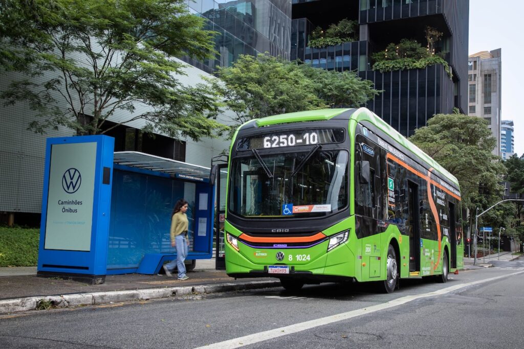 A capital do Espírito Santo, Vitória, passa a integrar a rota de demonstrações do e-Volksbus, modelo 100% elétrico da Volkswagen Caminhões e Ônibus