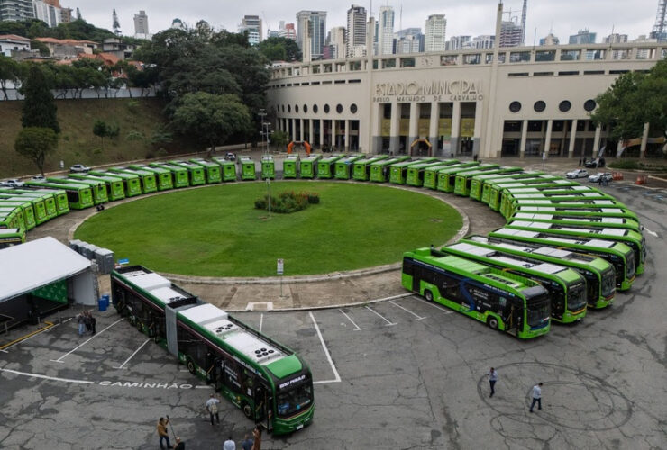 BYD ônibus elétrico Brasil