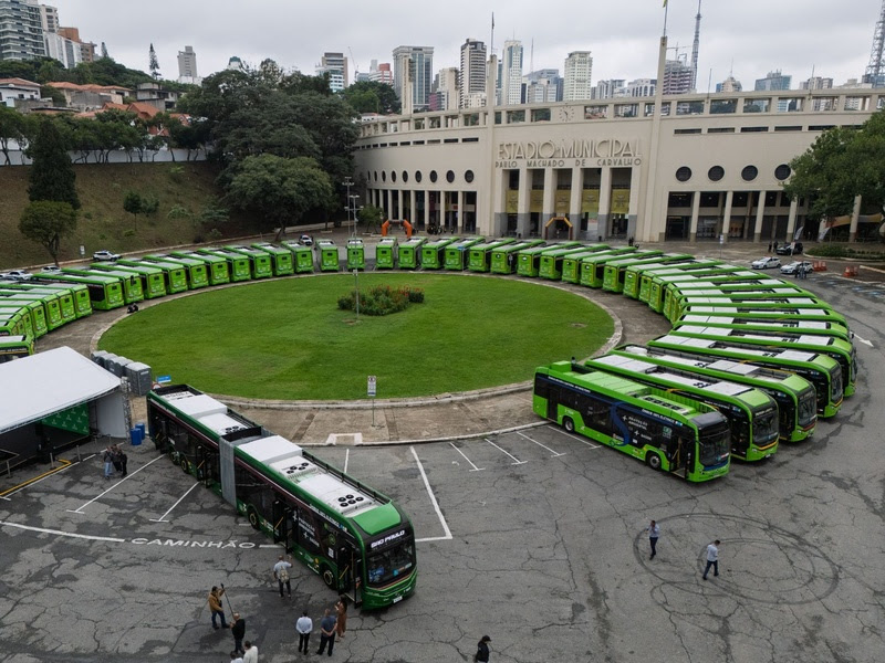 BYD ônibus elétrico Brasil