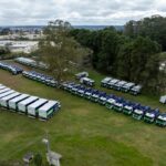 Instituto Água e Terra entrega 129 caminhões Mercedes-Benz Atego para municípios do Paraná