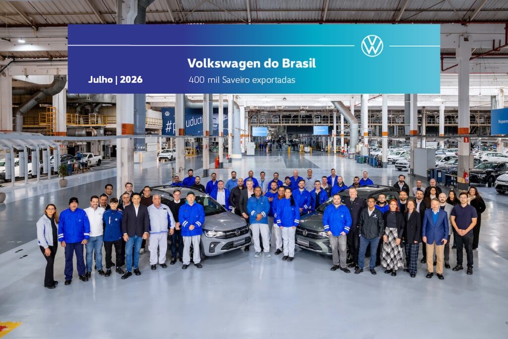 Atualmente, a Saveiro é o 2º modelo mais exportado pela Volkswagen do Brasil, com mais de 11 mil unidades embarcadas neste ano (jan-jun) para 15 mercados da América Latina