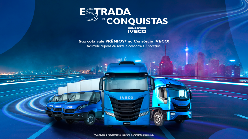 Consórcio IVECO lança campanha “Estrada de Conquistas”