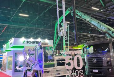 SCHWING Stetter lançou autoconcreteira SLM4000 na Paving Expo 2026