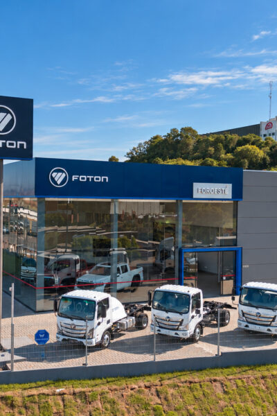Concessionária Foton Foroeste, em Chapecó (SC)