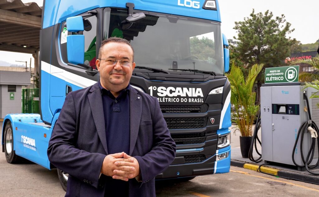 Silvio Renan é o novo diretor de Vendas de Soluções da Scania Operações Comerciais Brasil