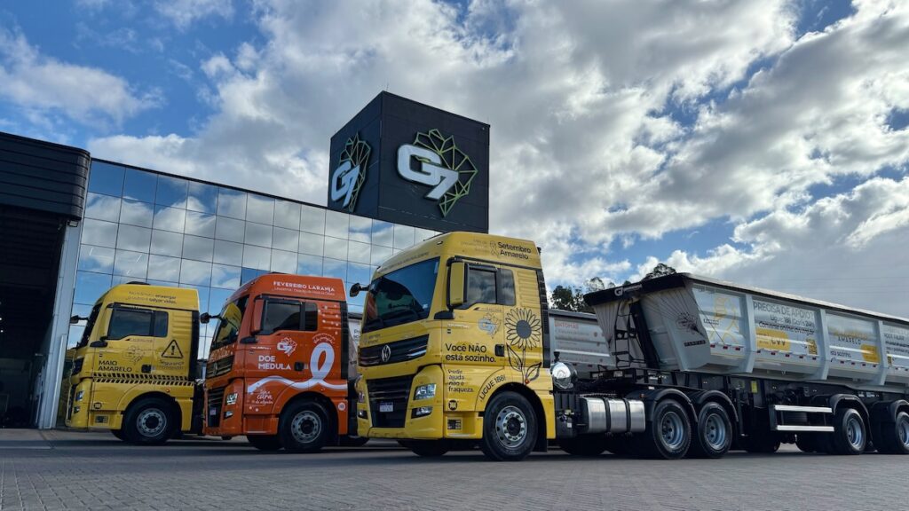 Volkswagen entrega caminhões Meteor para a G7 Log Transportes